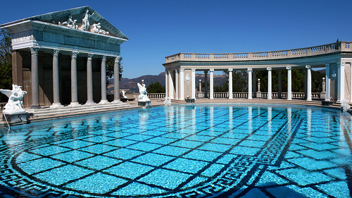 Pool at Hearst Castle 