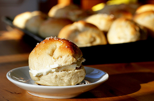 Homemade bagels!