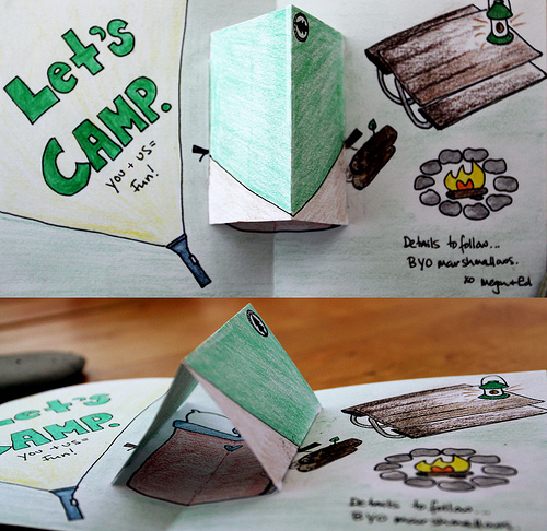 Pop-Up Card Inside!