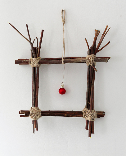 Finished & Hung: The Red-Nosed Wreath