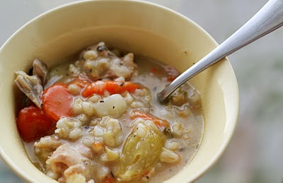 Home Remedy: Chicken & Barley Soup