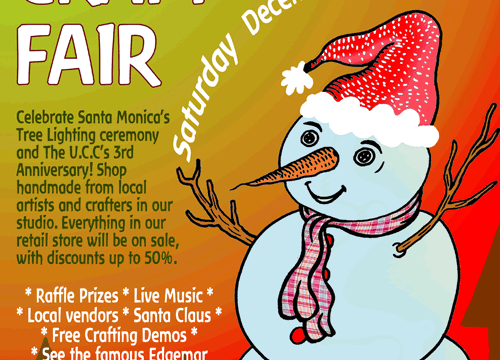 Selling My Crafts This Saturday in Santa Monica!