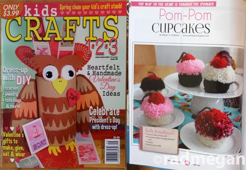 Pom-Pom Cupcakes for Kids Craft 123