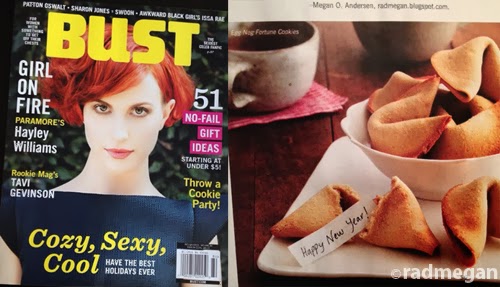 BUST Magazine, Cookie Parties and Radmegan!