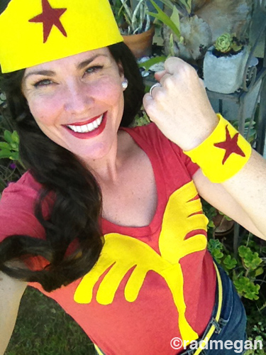 DIY Wonder Woman Costume : r/pics